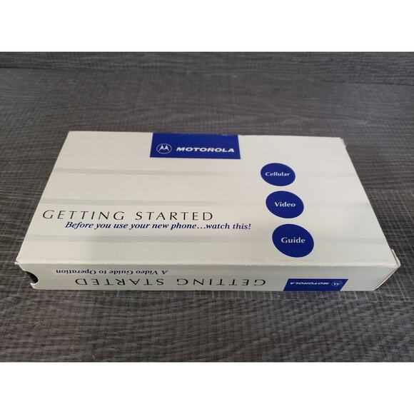 Vintage 1994 VHS Motorola Celular Phone Video Guide - 10 min. - Picture 3 of 6